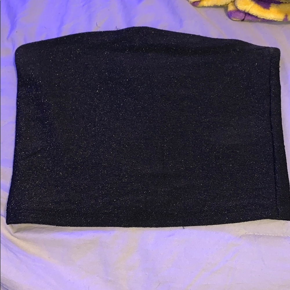 Black tube top